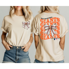 Load image into Gallery viewer, Baseball Teams w Cities- Front & Back