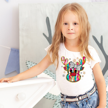 Load image into Gallery viewer, Brushstroke Reindeer- DTF Transfer