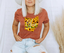 Load image into Gallery viewer, Sunflower Ohio State - DTF Transfer