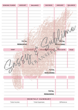 Load image into Gallery viewer, Personal Budget Printable/Digital Planner
