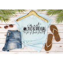 Load image into Gallery viewer, ANTI-SOCIAL - DTF Transfer