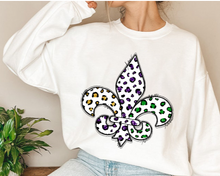 Load image into Gallery viewer, Leopard Mardi Gras - DTF Transfer