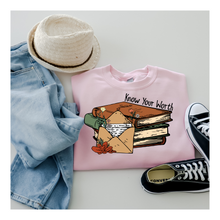 Load image into Gallery viewer, KNOW YOUR WORTH BOOKS - DTF Transfer