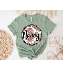 Load image into Gallery viewer, NANNY FLORAL - DTF Transfer
