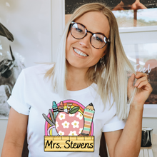 Load image into Gallery viewer, PERSONALIZED TEACHER RULER - DTF Transfer