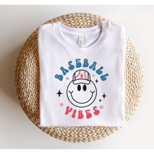 Load image into Gallery viewer, BASEBALL VIBES – DTF Transfer