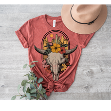 Load image into Gallery viewer, SKULL FLOWERS - DTF Transfer