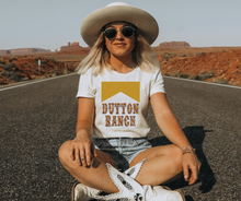 Load image into Gallery viewer, Leather and Sunflowers Dutton Ranch - DTF Transfer