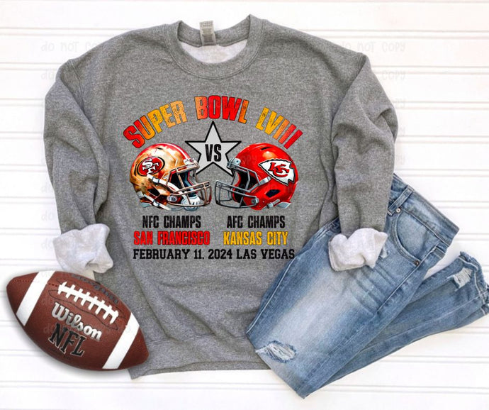 Ombre Big Game Day Opponents - DTF Transfer