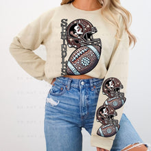 Load image into Gallery viewer, Rhinestone Football Semi Team 1 - DTF Transfer
