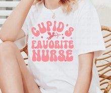 Load image into Gallery viewer, Cupid&#39;s Favorite Nurse Tee
