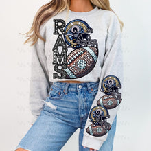 Load image into Gallery viewer, Rhinestone Football Goat Team 1 - DTF Transfer

