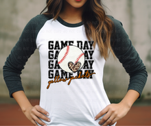 Load image into Gallery viewer, Custom School Game Day Baseball  - DTF Transfer
