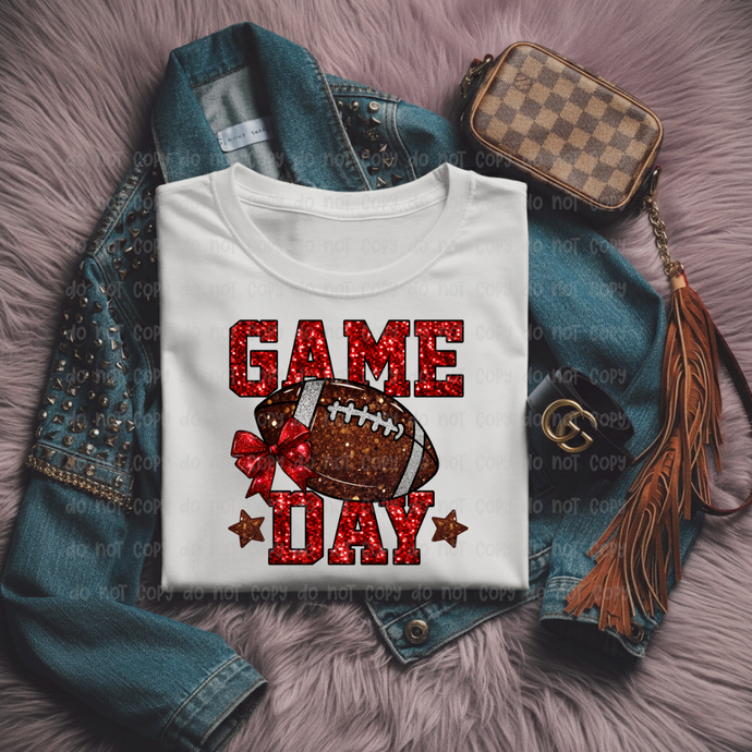 Game Day RED DTF