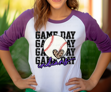 Load image into Gallery viewer, Custom School Game Day Baseball  - DTF Transfer
