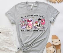 Load image into Gallery viewer, Dead Inside but It&#39;s Valentine&#39;s Day Tee
