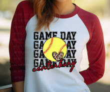 Load image into Gallery viewer, Custom School Game Day Softball - DTF Transfer
