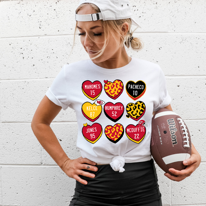 Her Boyfriends Team Hearts - DTF Transfer
