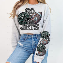 Load image into Gallery viewer, Rhinestone Football Fast Team 2 - DTF Transfer
