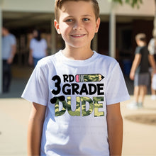 Load image into Gallery viewer, Camo Third Grade Dude - DTF Transfer
