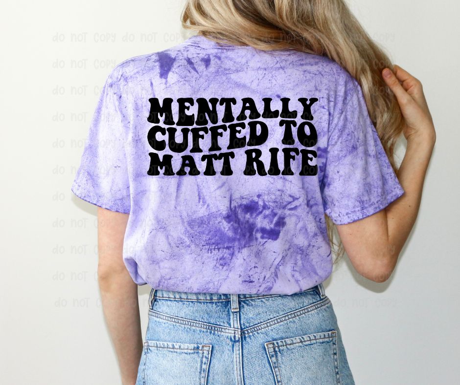 Mentally Cuffed - DTF Transfer