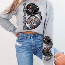 Load image into Gallery viewer, Rhinestone Football C*ck Team 1 - DTF Transfer

