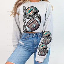 Load image into Gallery viewer, Rhinestone Football Sea Human Team 1 - DTF Transfer
