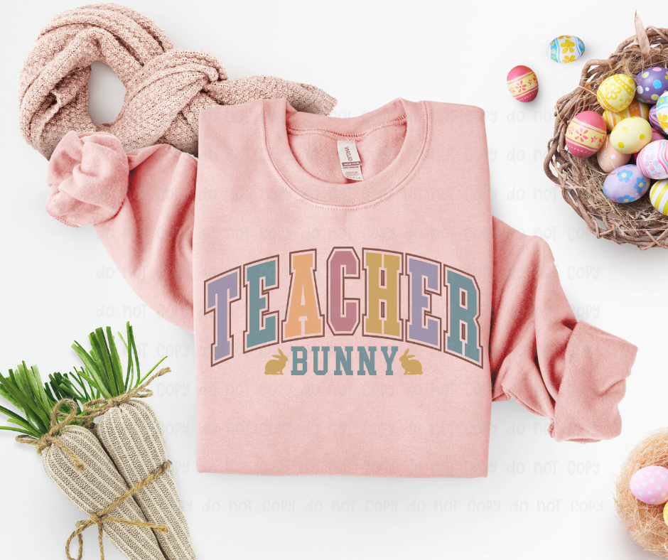 Teacher Bunny - DTF Transfer