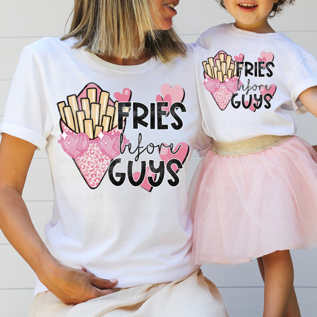 Fries Before Guys Tee