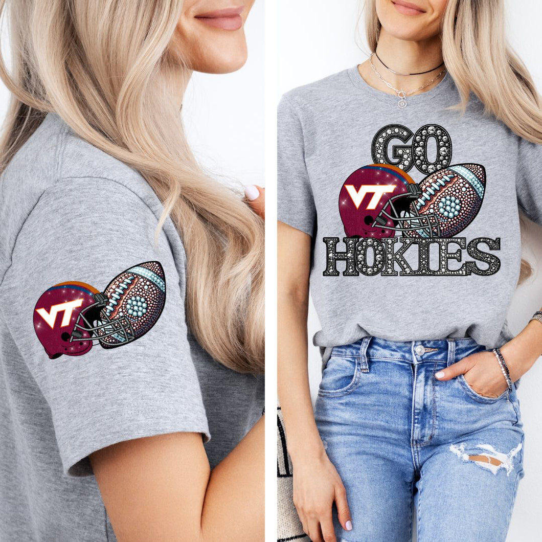 Rhinestone Go VT - DTF Transfer