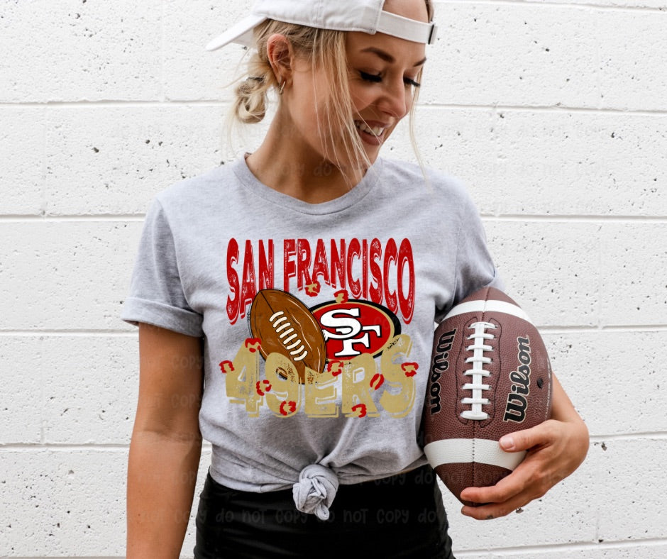 Distressed San Fran - DTF Transfer