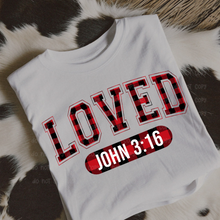 Load image into Gallery viewer, Loved John 3:16 - DTF Transfer
