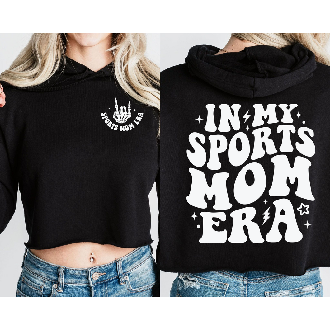 White Front Sports Mom Era- DTF Transfer