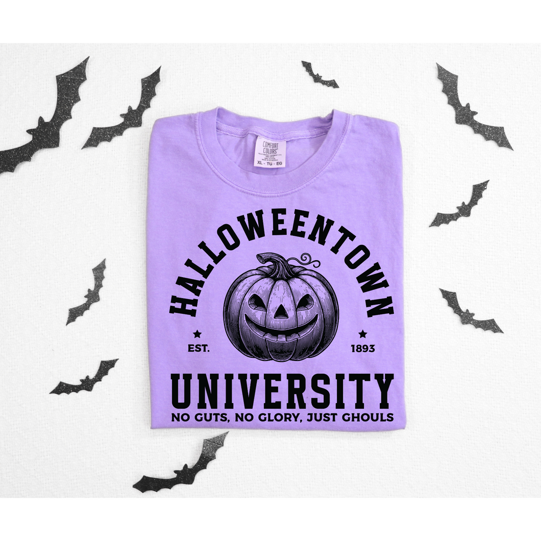 Black Halloweentown University- DTF Transfer