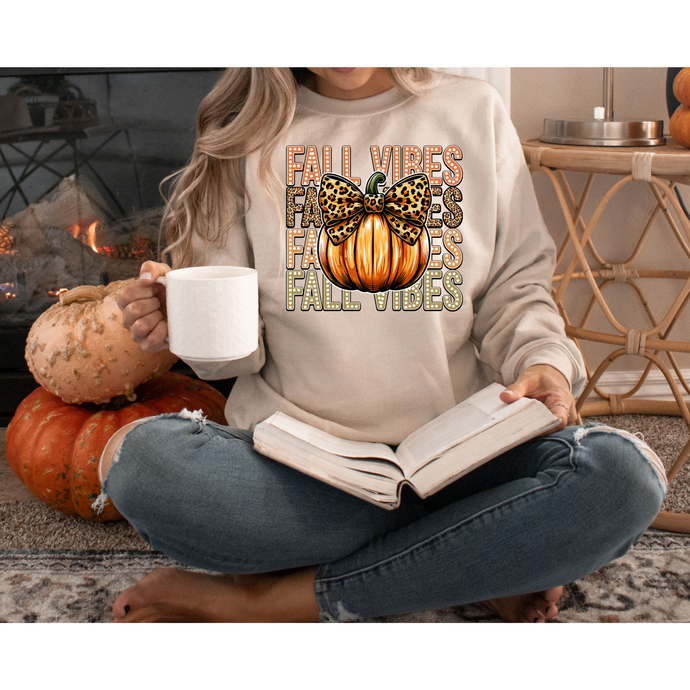 Stacked Fall Vibes- DTF Transfer