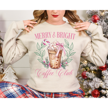 Load image into Gallery viewer, Merry and Bright Coffee Club- DTF Transfer
