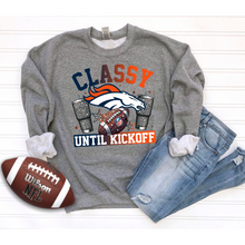 Load image into Gallery viewer, Classy Until Kickoff Wild Horse Team - DTF Transfer
