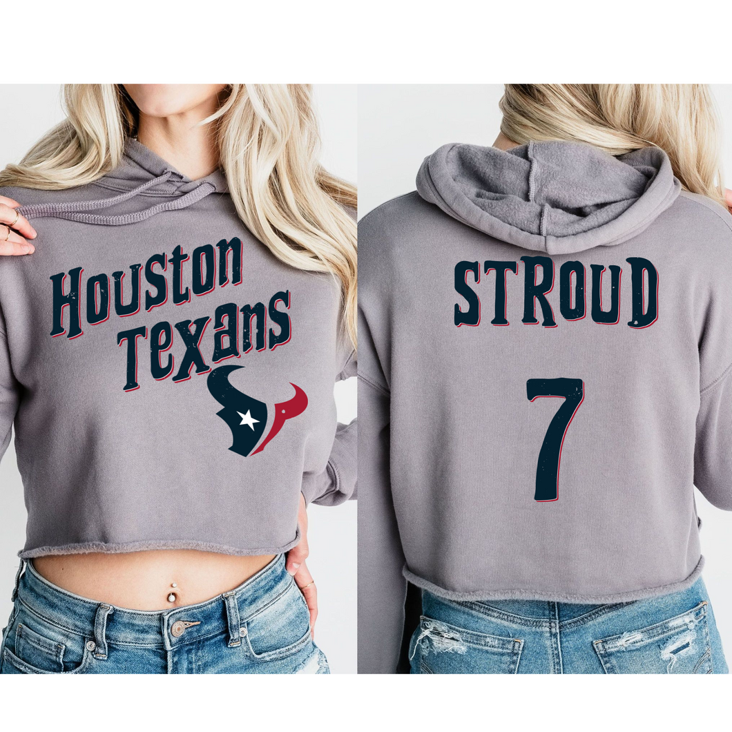 Front and Back Texas Team- DTF Transfer