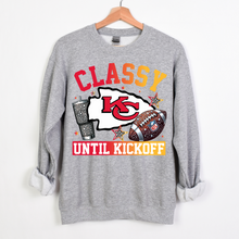 Load image into Gallery viewer, Classy Until Kickoff Her Boyfriend&#39;s Team - DTF Transfer
