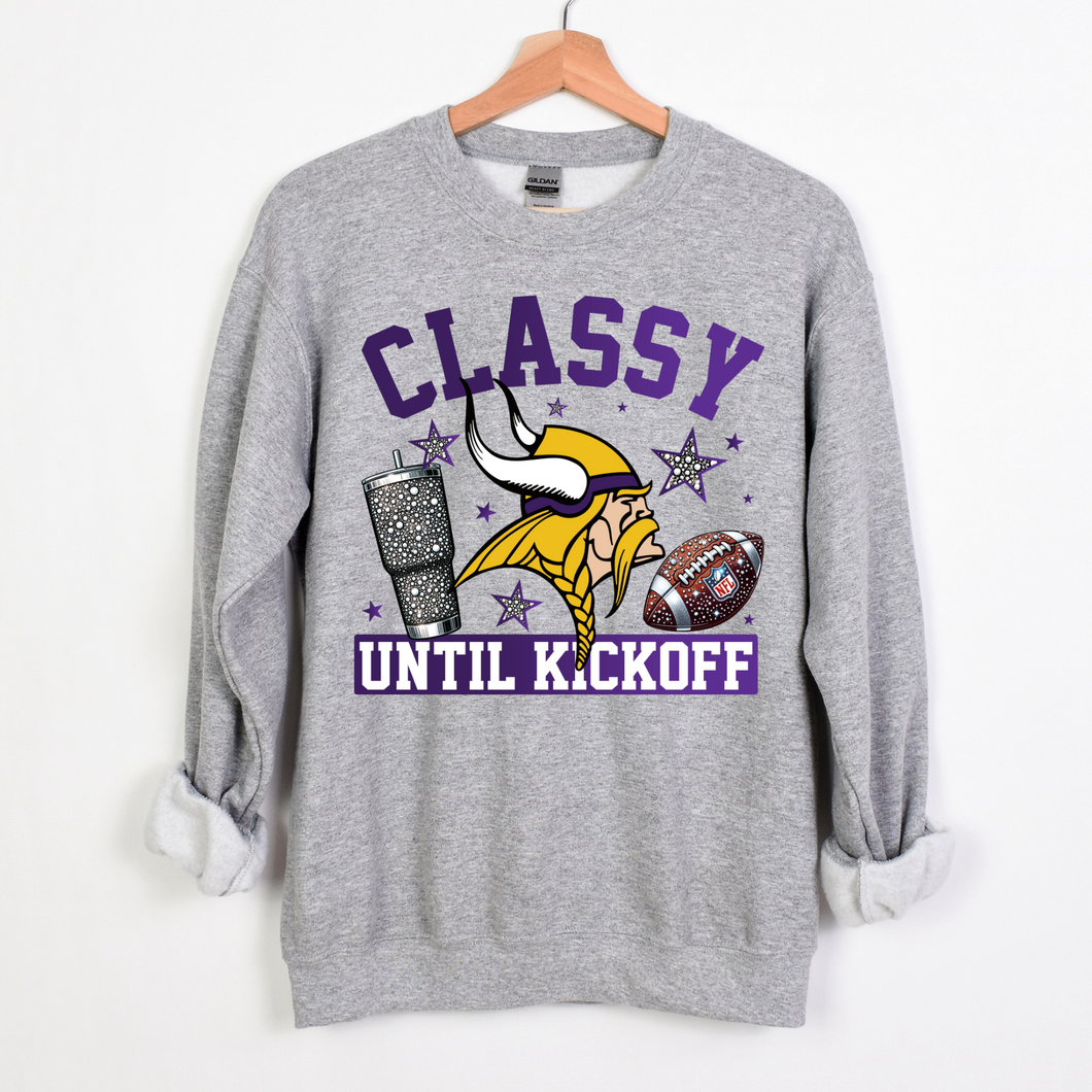 Classy Until Kickoff Norse Team - DTF Transfer