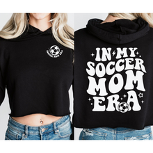 Load image into Gallery viewer, White Front and Back Soccer Mom- DTF Transfer
