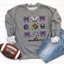 Load image into Gallery viewer, Purple Custom Football Gear - DTF Transfer
