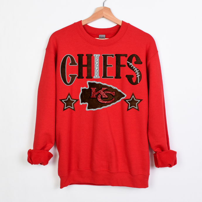 Her Boyfriend's Team Faux - DTF Transfer