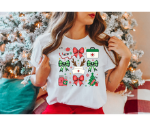 Load image into Gallery viewer, Christmas Nurse- DTF Transfer
