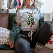 Load image into Gallery viewer, White Leopard Bow Tree- DTF Transfer
