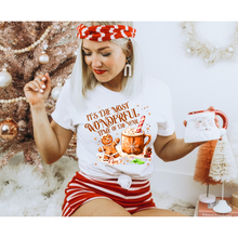 Load image into Gallery viewer, Most Wonderful Time Gingerbread- DTF Transfer

