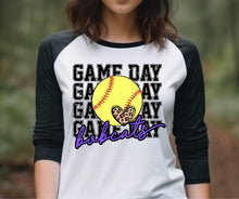 Load image into Gallery viewer, Custom School Game Day Softball - DTF Transfer
