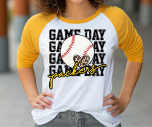 Load image into Gallery viewer, Custom School Game Day Baseball  - DTF Transfer
