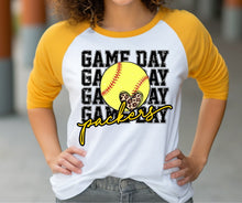 Load image into Gallery viewer, Custom School Game Day Softball - DTF Transfer
