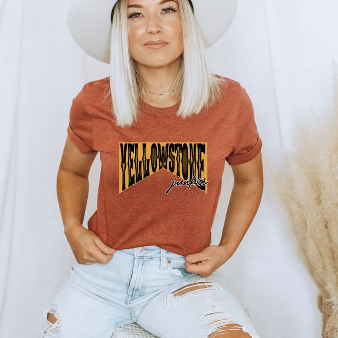 Yellowst*ne Junkie - DTF Transfer